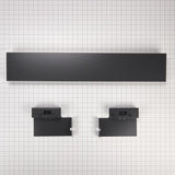 JennAir 36" Refrigerator Armoire Style Door Panel Kit, Obsidian - Black (W10663562)