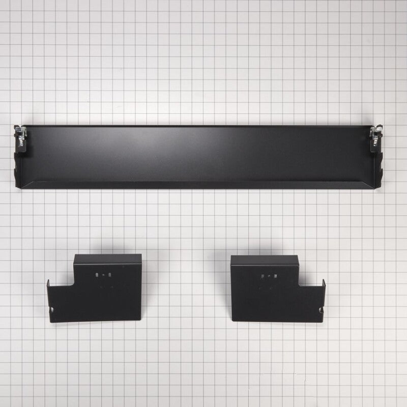 JennAir 36" Refrigerator Armoire Style Door Panel Kit, Obsidian - Black (W10663562)