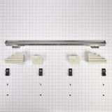 Whirlpool 30" Stainless Flush Install Trim Kit - Stainless Steel (W10837591)