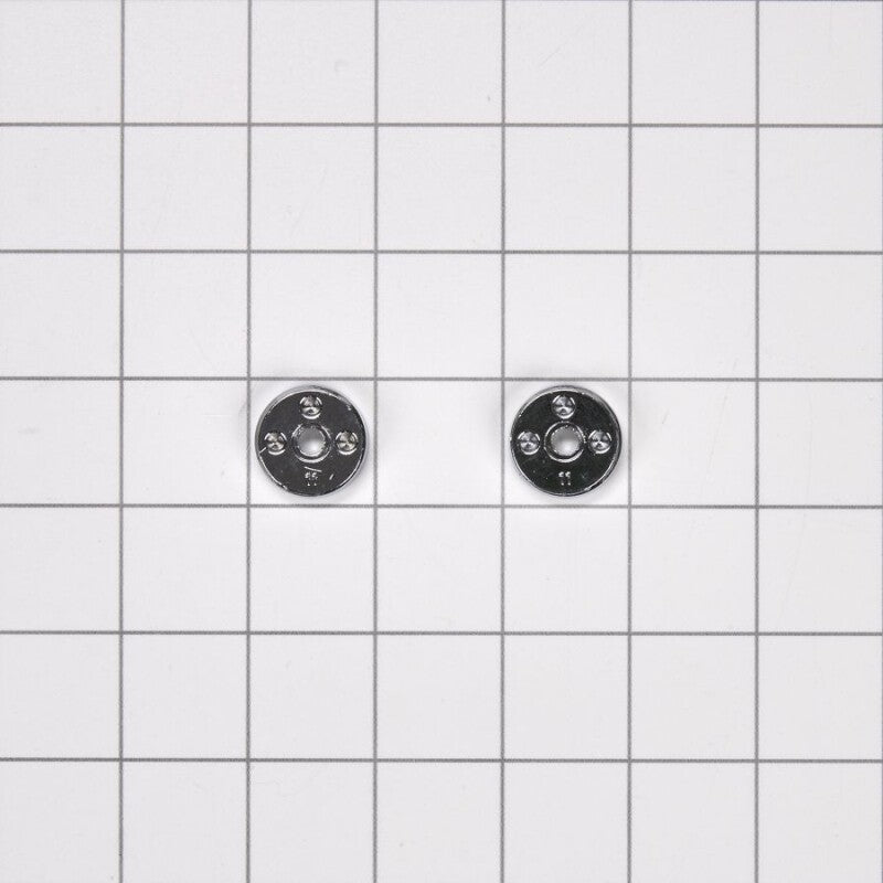 Whirlpool Refrigerator Handle Medallion Kit - Chrome (W10846205)