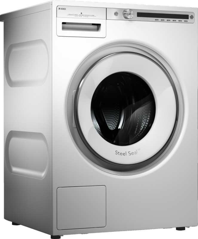 Asko  23 7/16" Front Load Washing Machine in White - White (W4114CW)
