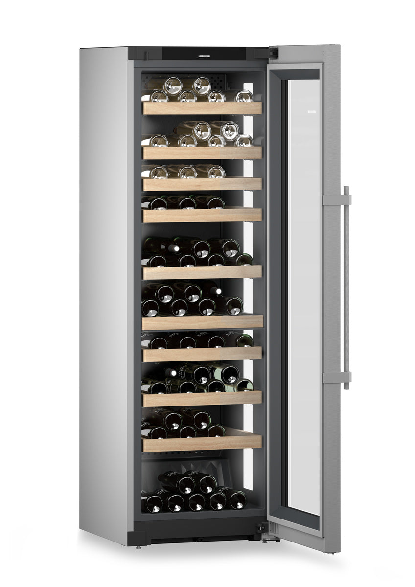 LIEBHERR  Freestanding Wine, Right Hinged - Stainless Frame (W5270)