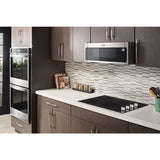 WHIRLPOOL  30-inch Electric Ceramic Glass Cooktop with Dual Radiant Element - Stainless Steel (WCE55US0HS)