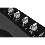 Whirlpool 30-inch Electric Ceramic Glass Cooktop with Dual Radiant Element - Stainless Steel (WCE55US0HS)