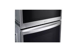 LG  1.7/4.7 Cu. Ft. Smart Combination Wall Oven With Convection And Air Fry - Print Proof Stainless Steel (WCEP6423F)