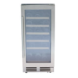 AVANTI  Avanti 28 Bottle DESIGNER Series Wine Cooler - Stainless Steel (WCF281E3SS)