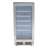 AVANTI Avanti 28 Bottle DESIGNER Series Wine Cooler - Stainless Steel / 28 Bottles -  (WCF281E3SS)