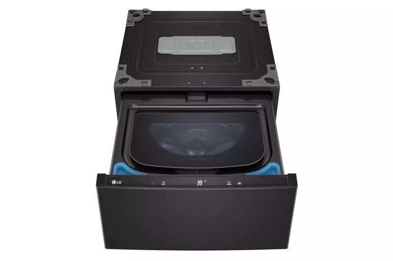 LG 27" LG SideKick™ Pedestal Washer - Black (WD300CB)