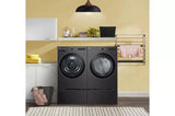 LG 27" LG SideKick™ Pedestal Washer - Black (WD300CB)