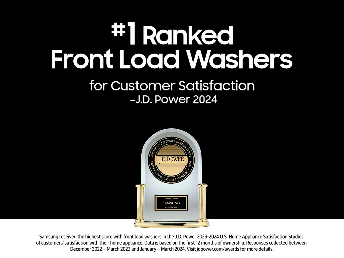 SAMSUNG  AI Home 7" LCD Display | AI OptiWash™ and Dry | 5.3 cu.ft. - Ivory (WD53DBA900HYA1)