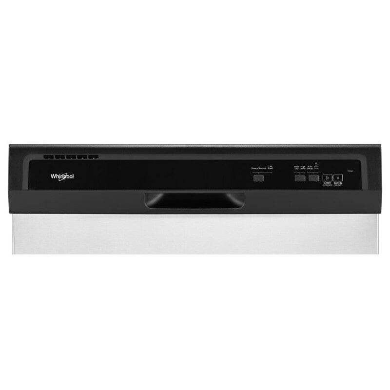 WHIRLPOOL Heavy-Duty Dishwasher with 1-Hour Wash Cycle - Stainless Steel (WDF330PAHS)
