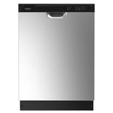 WHIRLPOOL Quiet Dishwasher with Heat Dry - Stainless Steel (WDF332PAMS)