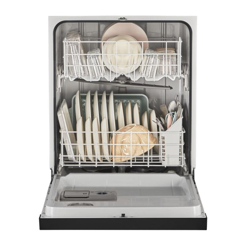 WHIRLPOOL Quiet Dishwasher with Heat Dry - Stainless Steel (WDF332PAMS)
