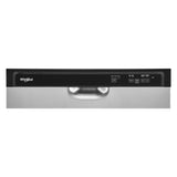 WHIRLPOOL Quiet Dishwasher with Heat Dry - Stainless Steel (WDF332PAMS)