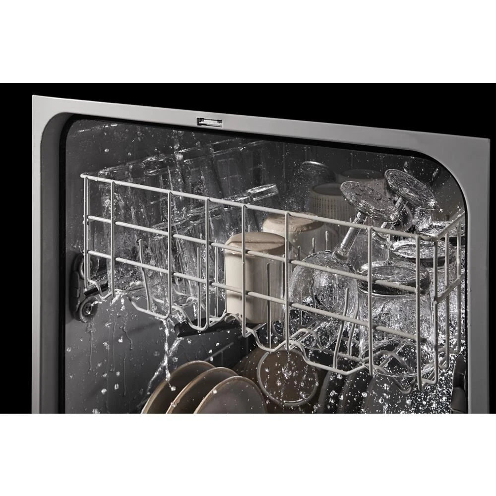 WHIRLPOOL  Quiet Dishwasher with Boost Cycle - White (WDF341PAPW)