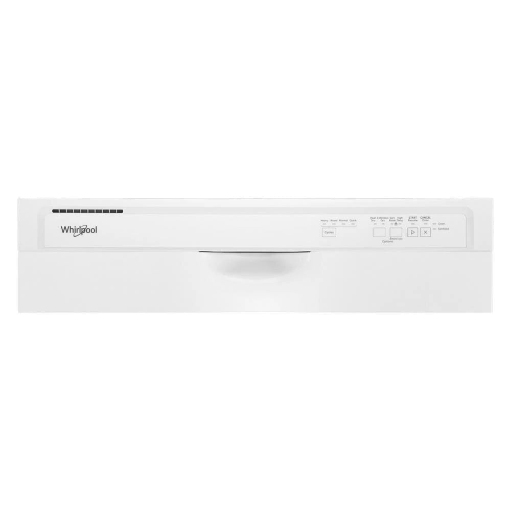 WHIRLPOOL  Quiet Dishwasher with Boost Cycle - White (WDF341PAPW)