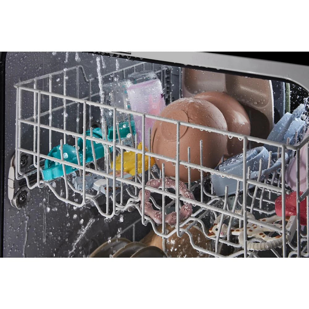 WHIRLPOOL  Quiet Dishwasher with Boost Cycle - White (WDF341PAPW)