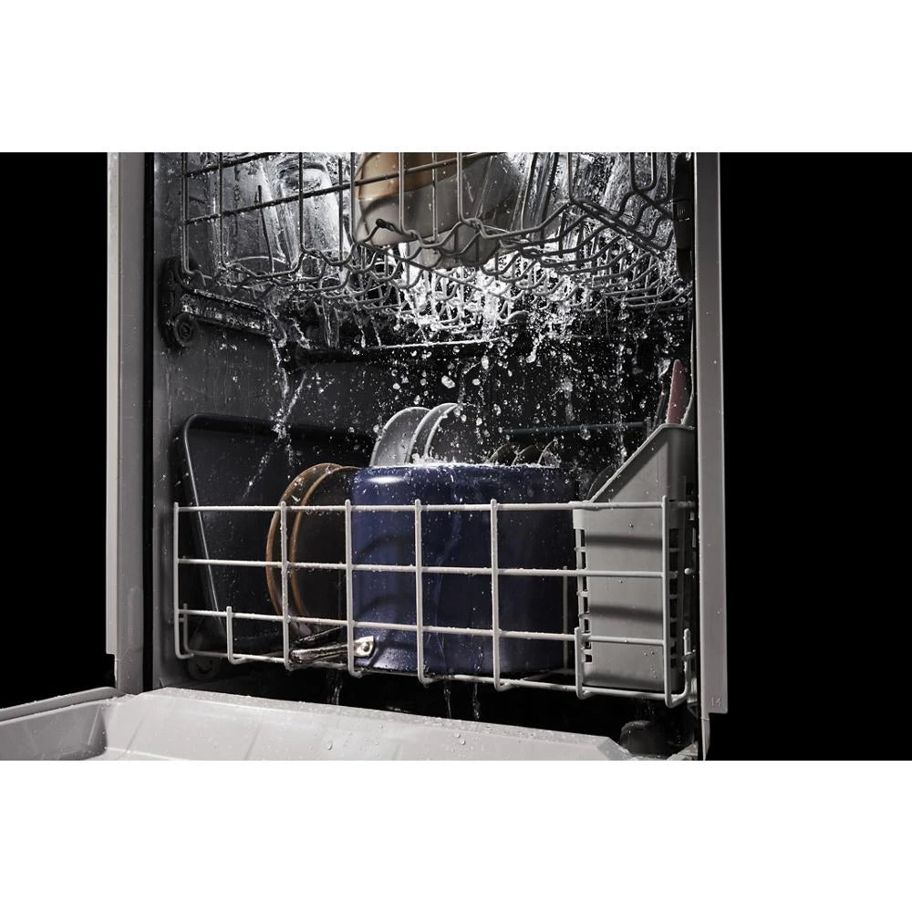 WHIRLPOOL  Quiet Dishwasher with Boost Cycle - White (WDF341PAPW)