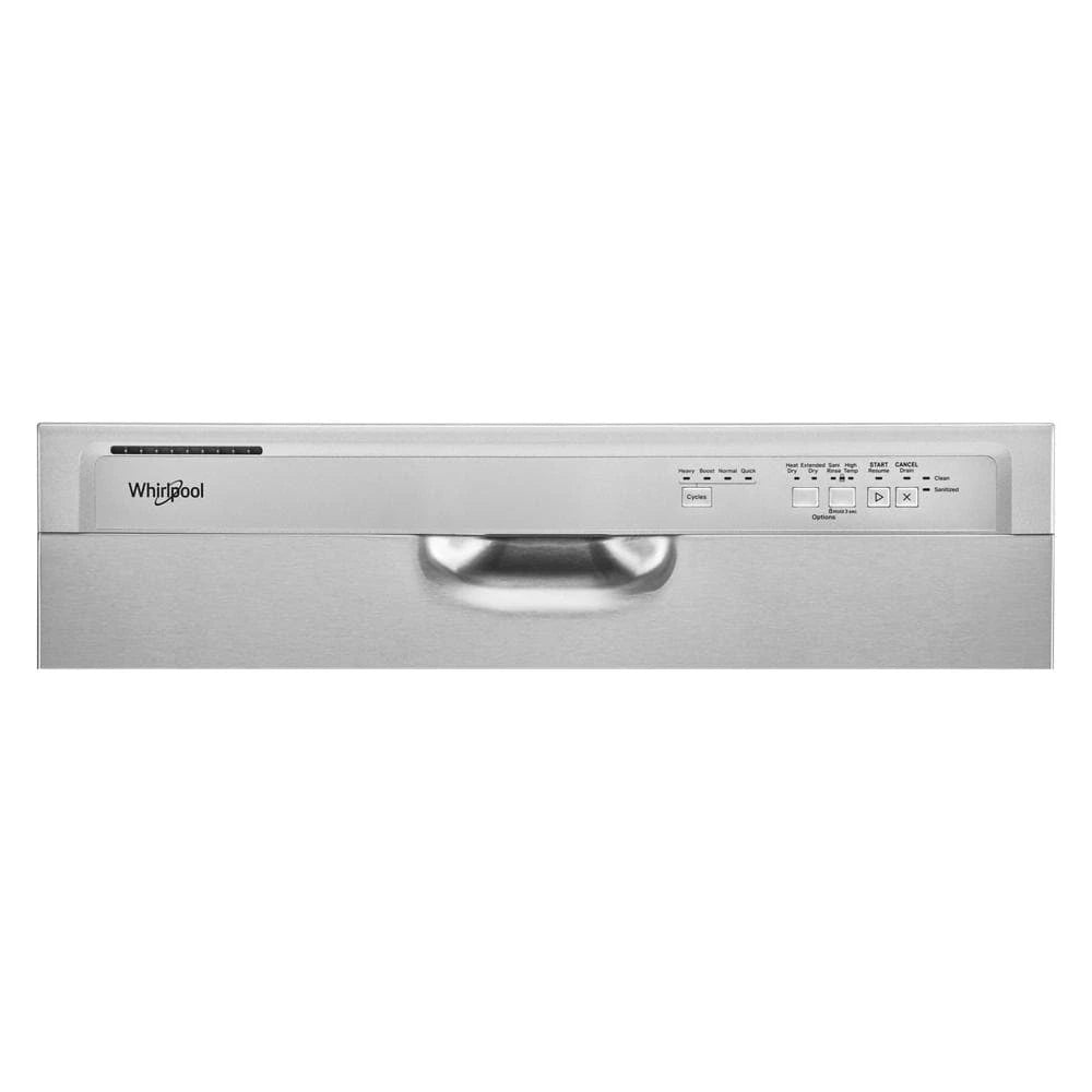 WHIRLPOOL  Quiet Dishwasher with Boost Cycle - White (WDF341PAPW)