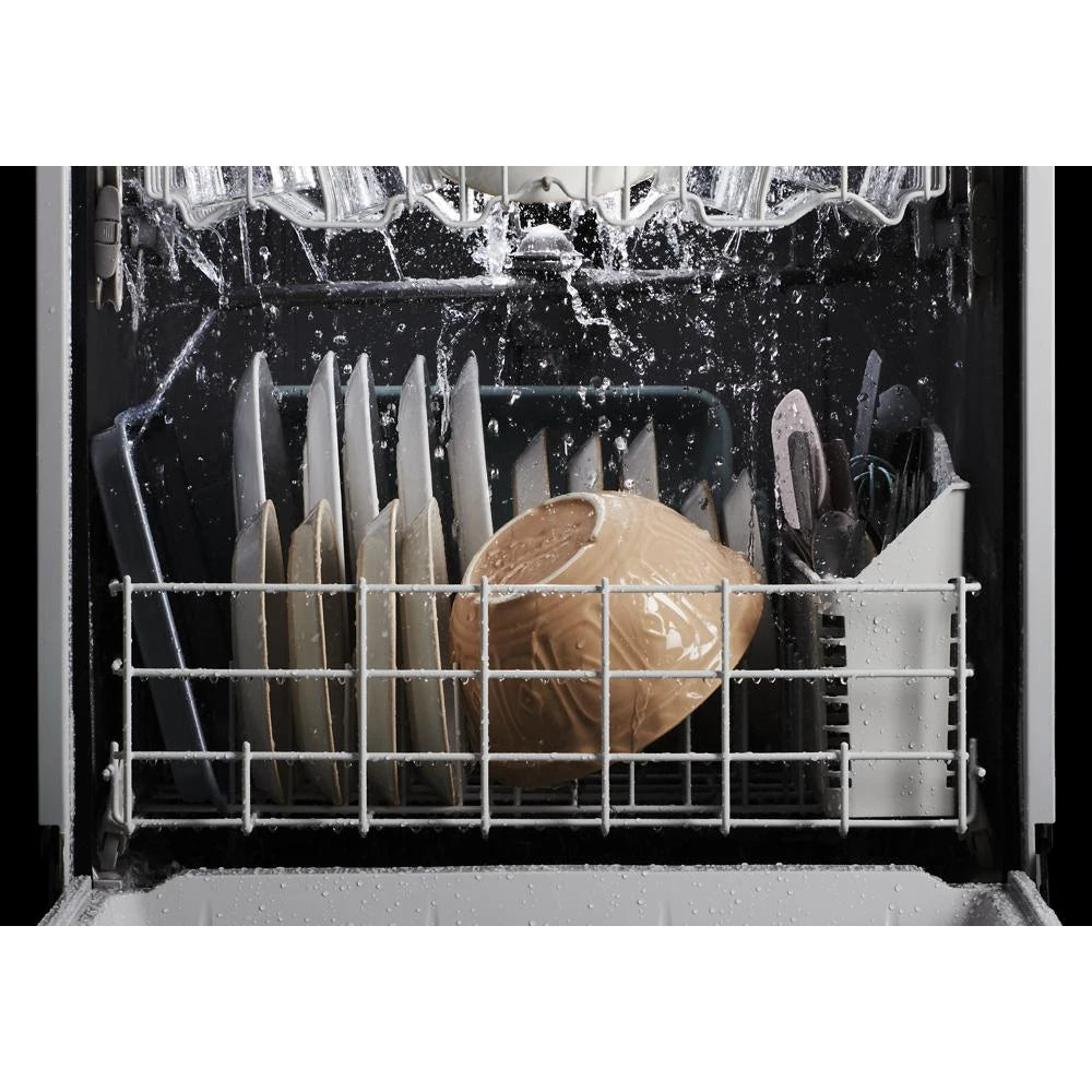 WHIRLPOOL  Quiet Dishwasher with Boost Cycle - White (WDF341PAPW)