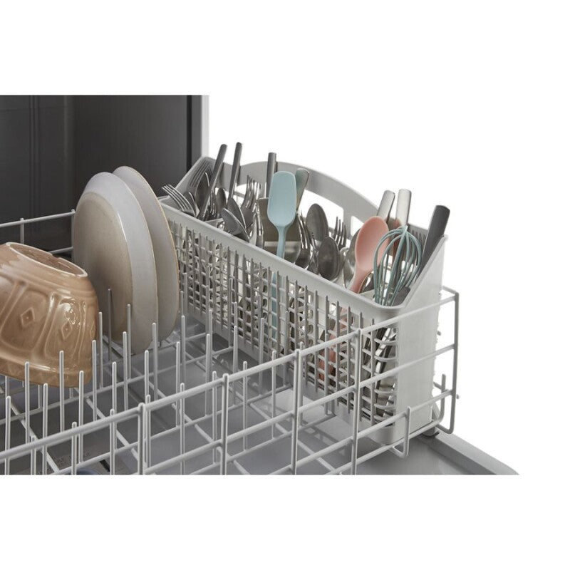 WHIRLPOOL Quiet Dishwasher with Boost Cycle - White (WDF341PAPW)