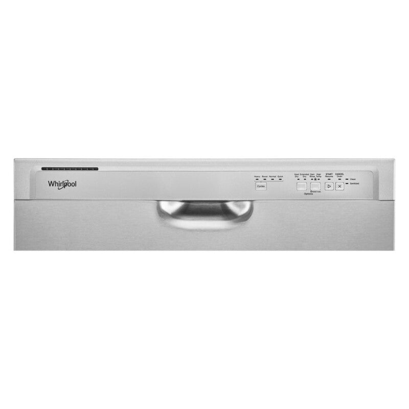 WHIRLPOOL Quiet Dishwasher with Boost Cycle - White (WDF341PAPW)