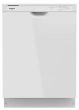 WHIRLPOOL Quiet Dishwasher with Boost Cycle - White (WDF341PAPW)
