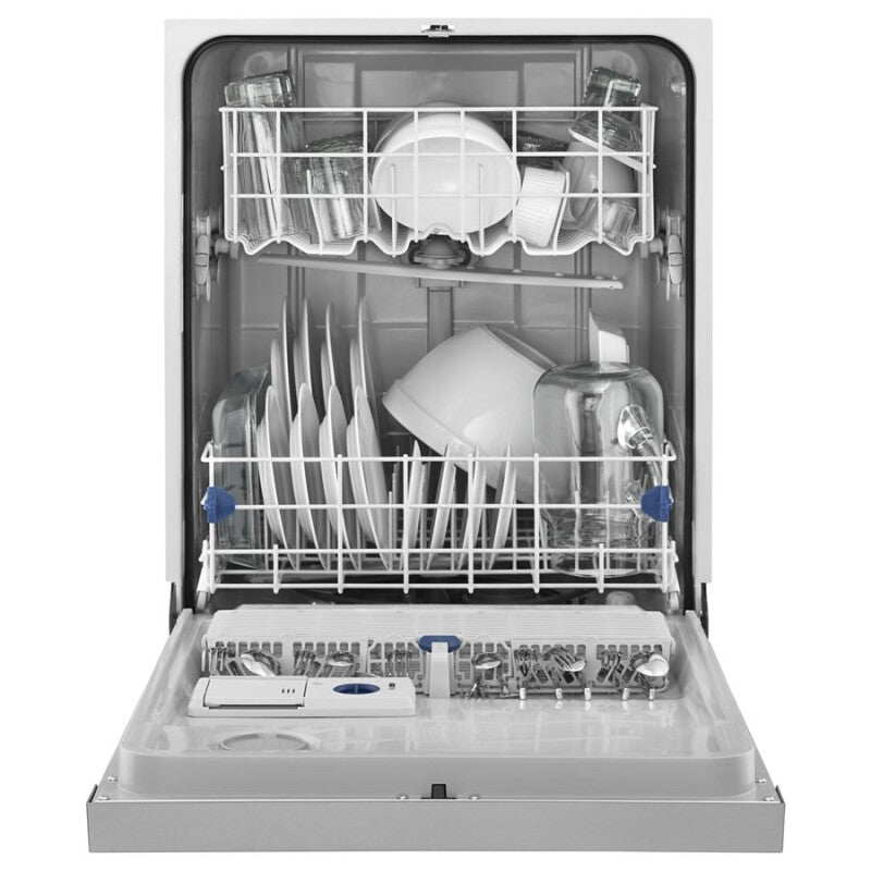 WHIRLPOOL ENERGY STAR® certified dishwasher with 1-Hour Wash cycle - Monochromatic Stainless Steel (WDF520PADM)