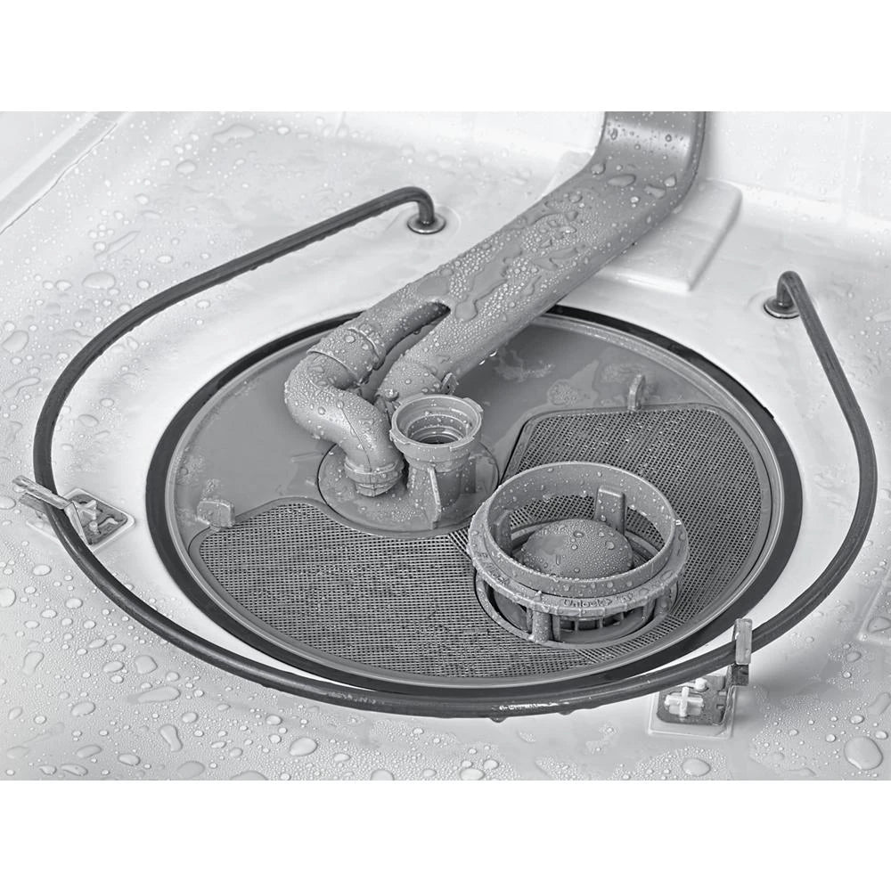 Whirlpool  ENERGY STAR® certified dishwasher with 1-Hour Wash cycle - Monochromatic Stainless Steel (WDF520PADM)