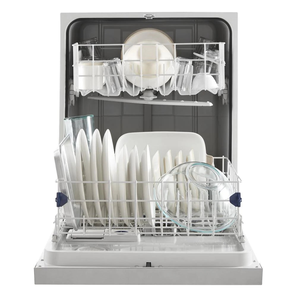 Whirlpool  ENERGY STAR® certified dishwasher with 1-Hour Wash cycle - Monochromatic Stainless Steel (WDF520PADM)