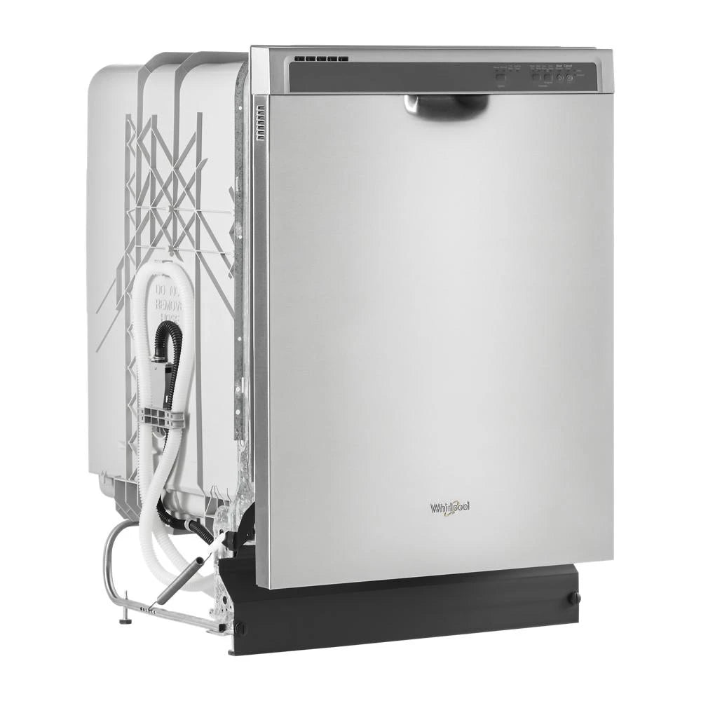 Whirlpool  ENERGY STAR® certified dishwasher with 1-Hour Wash cycle - Monochromatic Stainless Steel (WDF520PADM)