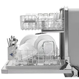 Whirlpool  ENERGY STAR® certified dishwasher with 1-Hour Wash cycle - Monochromatic Stainless Steel (WDF520PADM)