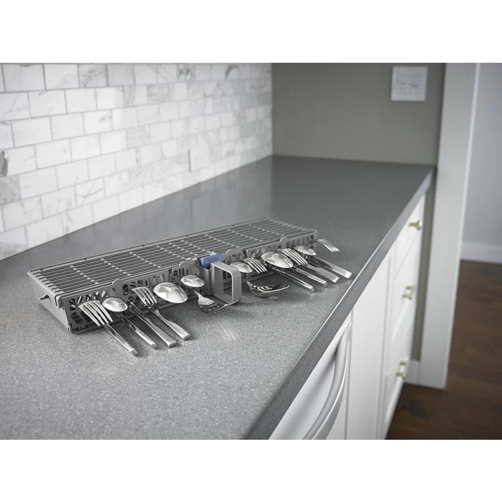 Whirlpool  ENERGY STAR® certified dishwasher with 1-Hour Wash cycle - Monochromatic Stainless Steel (WDF520PADM)