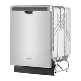 Whirlpool  ENERGY STAR® certified dishwasher with 1-Hour Wash cycle - Monochromatic Stainless Steel (WDF520PADM)