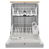 Whirlpool ENERGY STAR® certified dishwasher with 1-Hour Wash cycle - Monochromatic Stainless Steel (WDF520PADM)