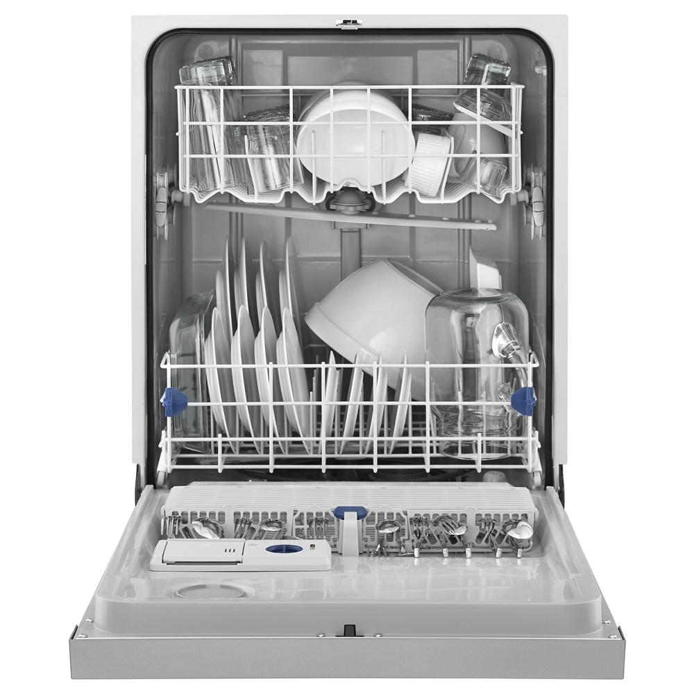 Whirlpool ENERGY STAR® certified dishwasher with 1-Hour Wash cycle - Monochromatic Stainless Steel (WDF520PADM)