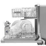 Whirlpool ENERGY STAR® certified dishwasher with 1-Hour Wash cycle - Monochromatic Stainless Steel (WDF520PADM)