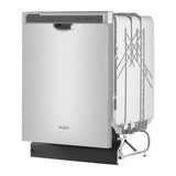 Whirlpool ENERGY STAR® certified dishwasher with 1-Hour Wash cycle - Monochromatic Stainless Steel (WDF520PADM)