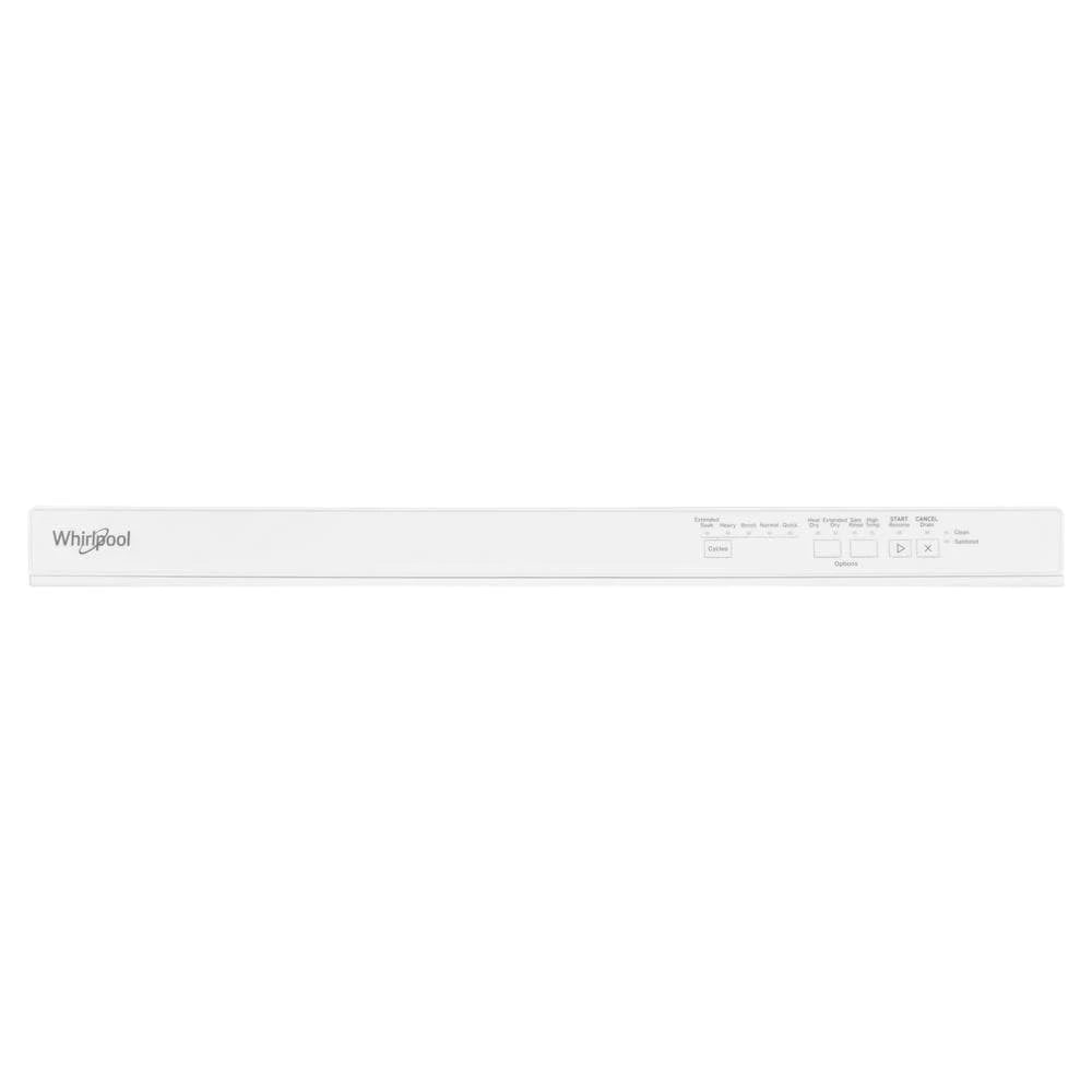 WHIRLPOOL  24" Dishwasher with Boost Cycle and Triple Filtration Wash - 55dBA - White (WDP540HAMW)