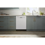 WHIRLPOOL  24" Dishwasher with Boost Cycle and Triple Filtration Wash - 55dBA - White (WDP540HAMW)