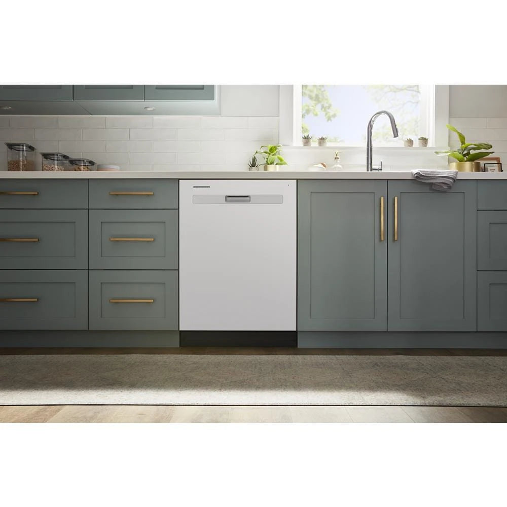 Whirlpool  24" Dishwasher with Boost Cycle and Triple Filtration Wash - 55dBA - White (WDP540HAMW)