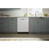 Whirlpool  24" Dishwasher with Boost Cycle and Triple Filtration Wash - 55dBA - White (WDP540HAMW)