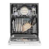 Whirlpool  24" Dishwasher with Boost Cycle and Triple Filtration Wash - 55dBA - White (WDP540HAMW)