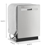 WHIRLPOOL  24" Dishwasher with Boost Cycle and Triple Filtration Wash - 55dBA - Fingerprint Resistant Stainless Steel (WDP540HAMZ)