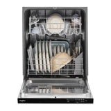 WHIRLPOOL 55 dBA Quiet Dishwasher with Boost Cycle and Pocket Handle - Fingerprint Resistant Stainless Steel (WDP540HAMZ)