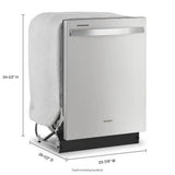 WHIRLPOOL  24" Dishwasher with Boost Cycle and Triple Filtration Wash - 55dBA - Fingerprint Resistant Stainless Steel (WDT540HAMZ)
