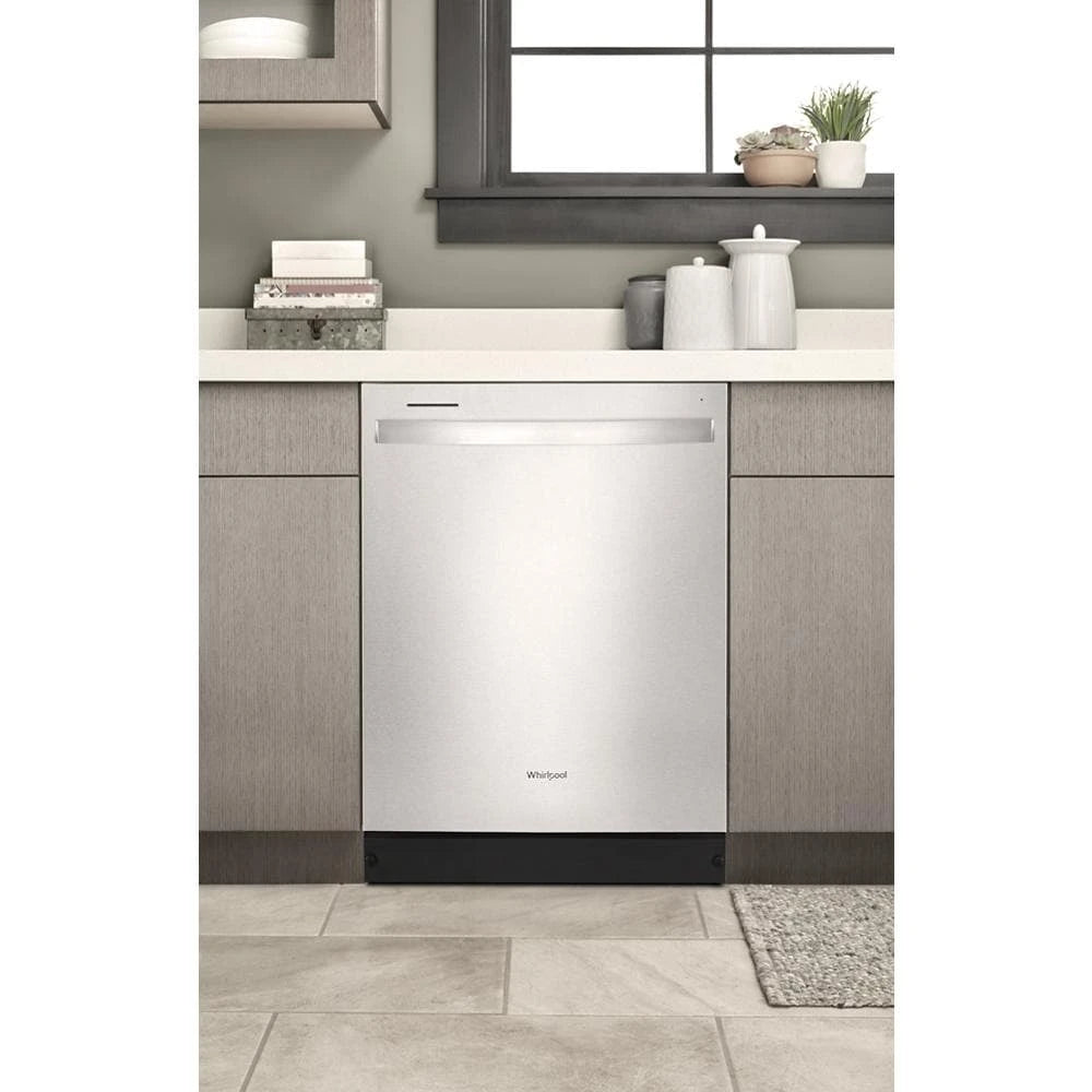 Whirlpool  24" Dishwasher with Boost Cycle and Triple Filtration Wash - 55dBA - Fingerprint Resistant Stainless Steel (WDT540HAMZ)