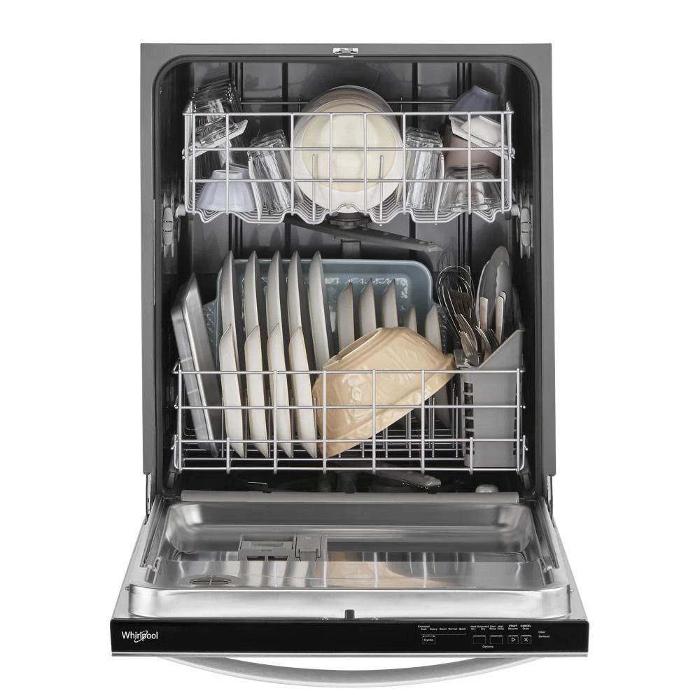 WHIRLPOOL  24" Dishwasher with Boost Cycle and Triple Filtration Wash - 55dBA - Fingerprint Resistant Stainless Steel (WDT540HAMZ)