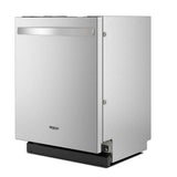 WHIRLPOOL  44 dBA ADA Compliant Dishwasher Flush with Cabinets with 3rd Rack - Fingerprint Resistant Stainless Steel (WDT550SAPZ)