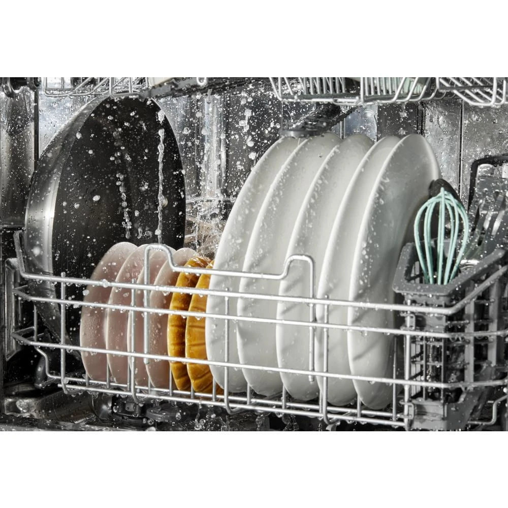 Whirlpool  44 dBA ADA Compliant Dishwasher Flush with Cabinets with 3rd Rack - Fingerprint Resistant Stainless Steel (WDT550SAPZ)